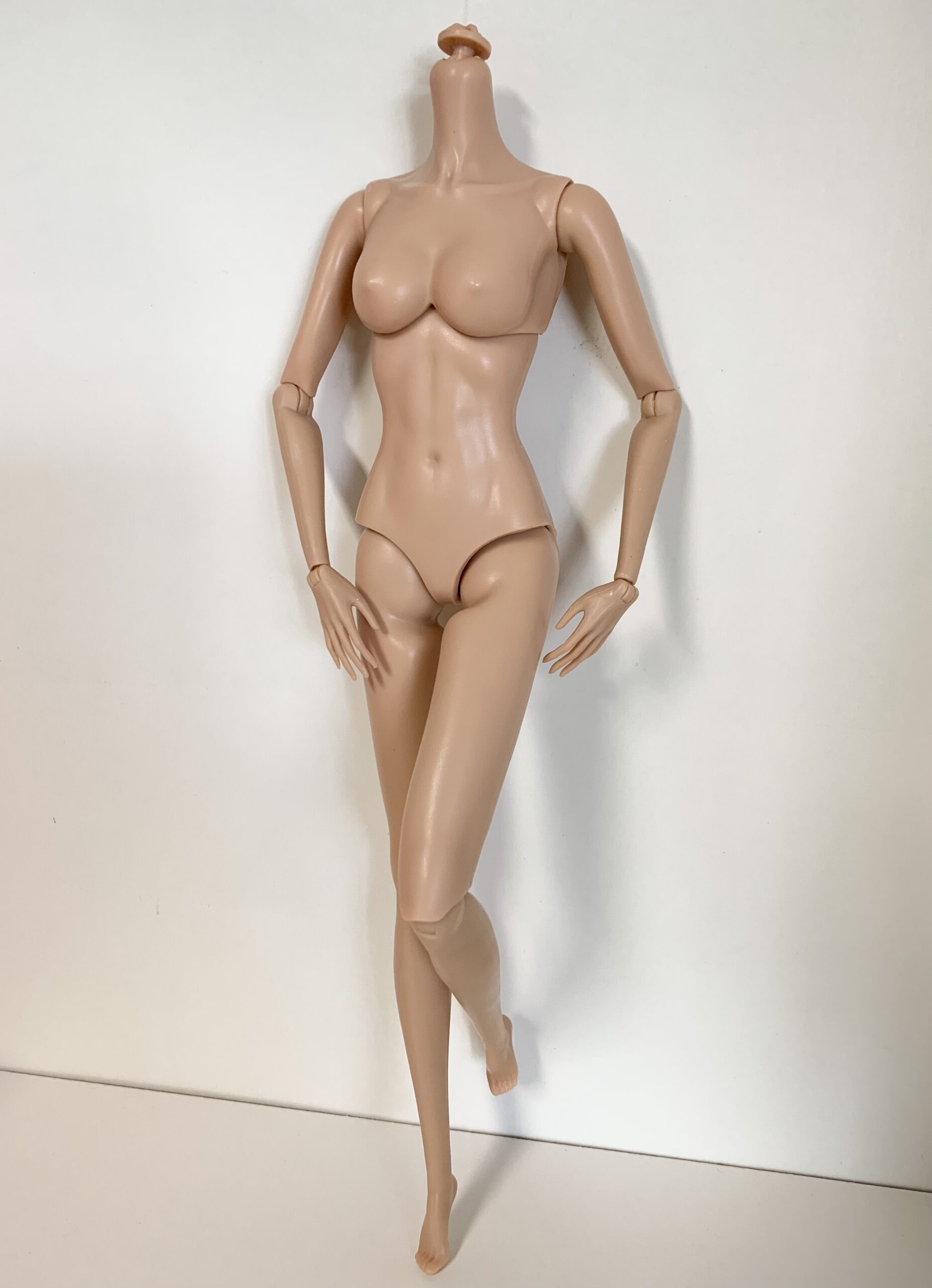 DIY OOAK Replacement 12" SUPERMODEL Doll Body Lot 4 Pack Articulated By Eledoll 