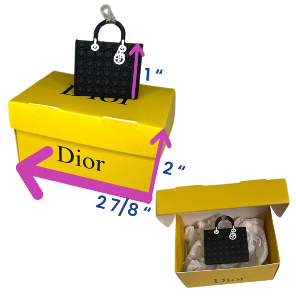 Eledoll Fashion Pack Accessory Miniature Designer Bag with Gift Box D - Image 2